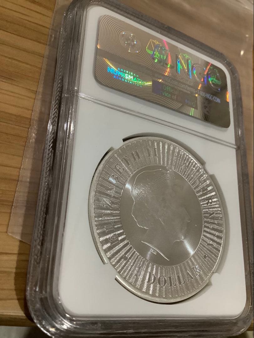 【最高鑑定】 2016年 オーストラリア カンガルー 銀貨 MS70 FR