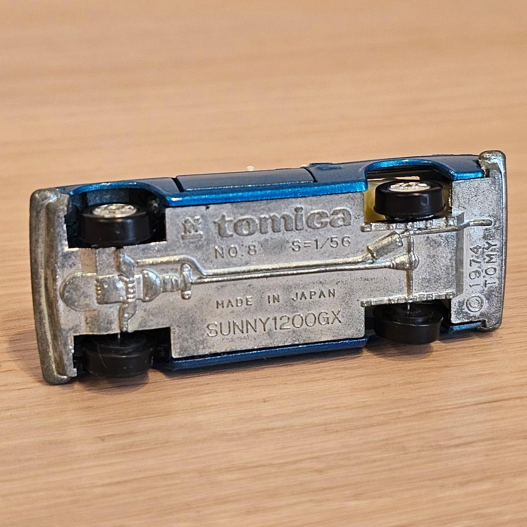 【トミカ】No.48 日産 サニー1200 スキーキャリア 1Eホイール 日本製