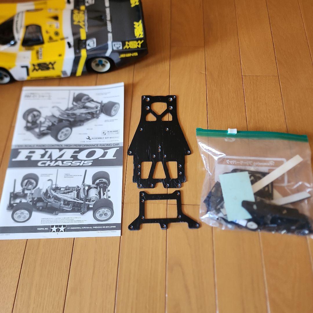 タミヤRM01 カーボンシャーシコンバージョン済み　Porsche 962C