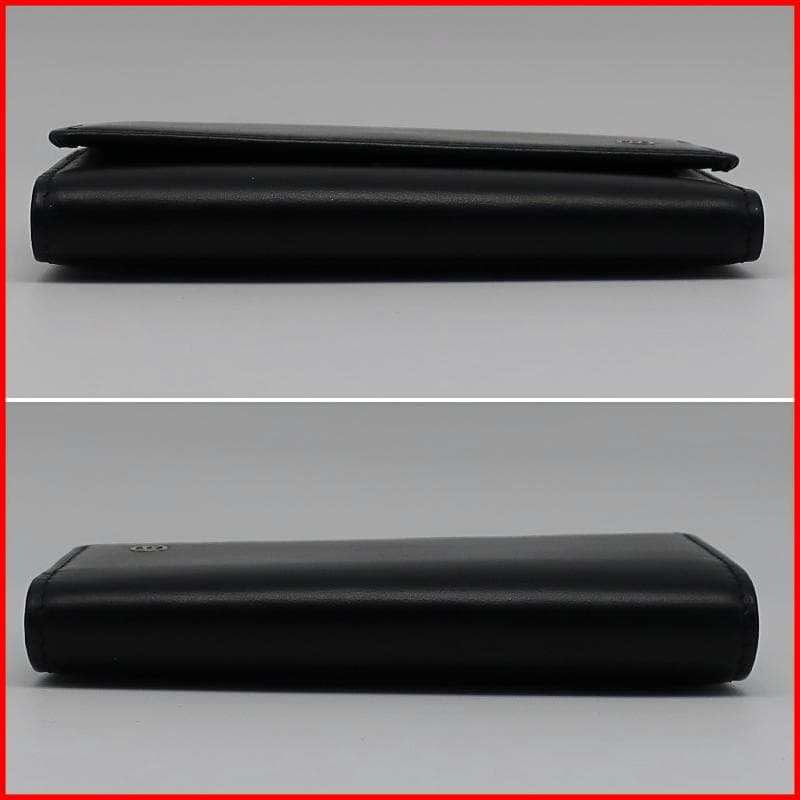 正規品 カルティエ Cartier キーケース 6連 黒 レザー C2金具 美品