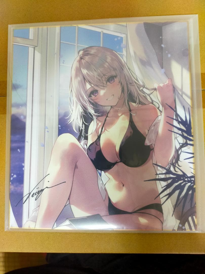 necömi 直筆サイン入り複製色紙 ワンストTOKIMEKI コレクション24