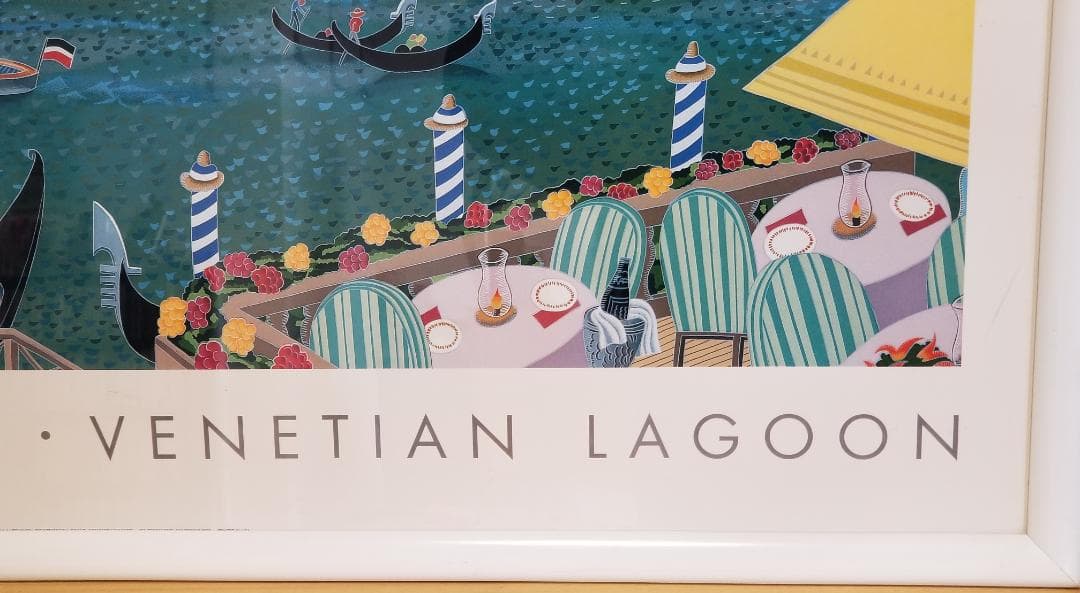 ★最終販売価格★トーマスマックナイト★ヴェネチアンラグーン額寸横約104縦約64