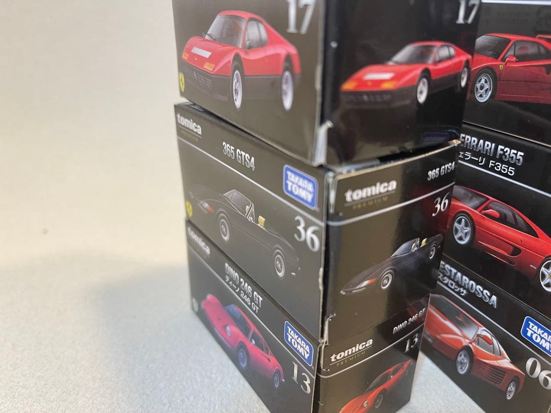 トミカ プレミアム 通常盤 全フェラーリ セット