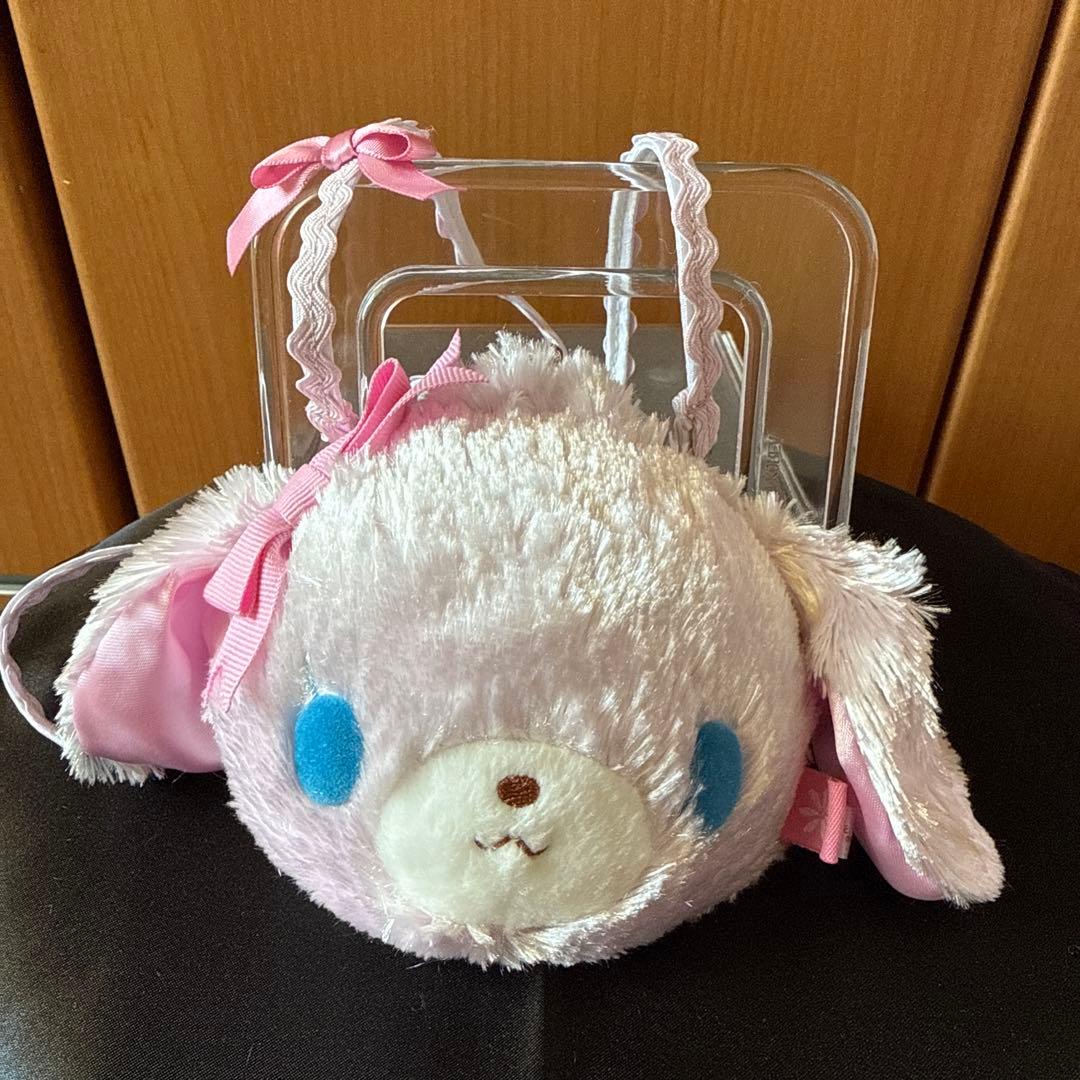 激レア⭐️サンリオ⭐️sugar bunniesももうさ 顔ドール ポシェット希少