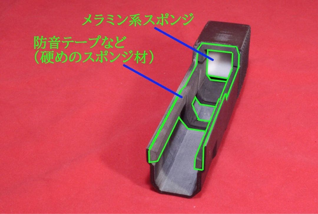 至高品！【究極の消音 】カービンキット　SOCOM Mk23 本体のサプレッサー