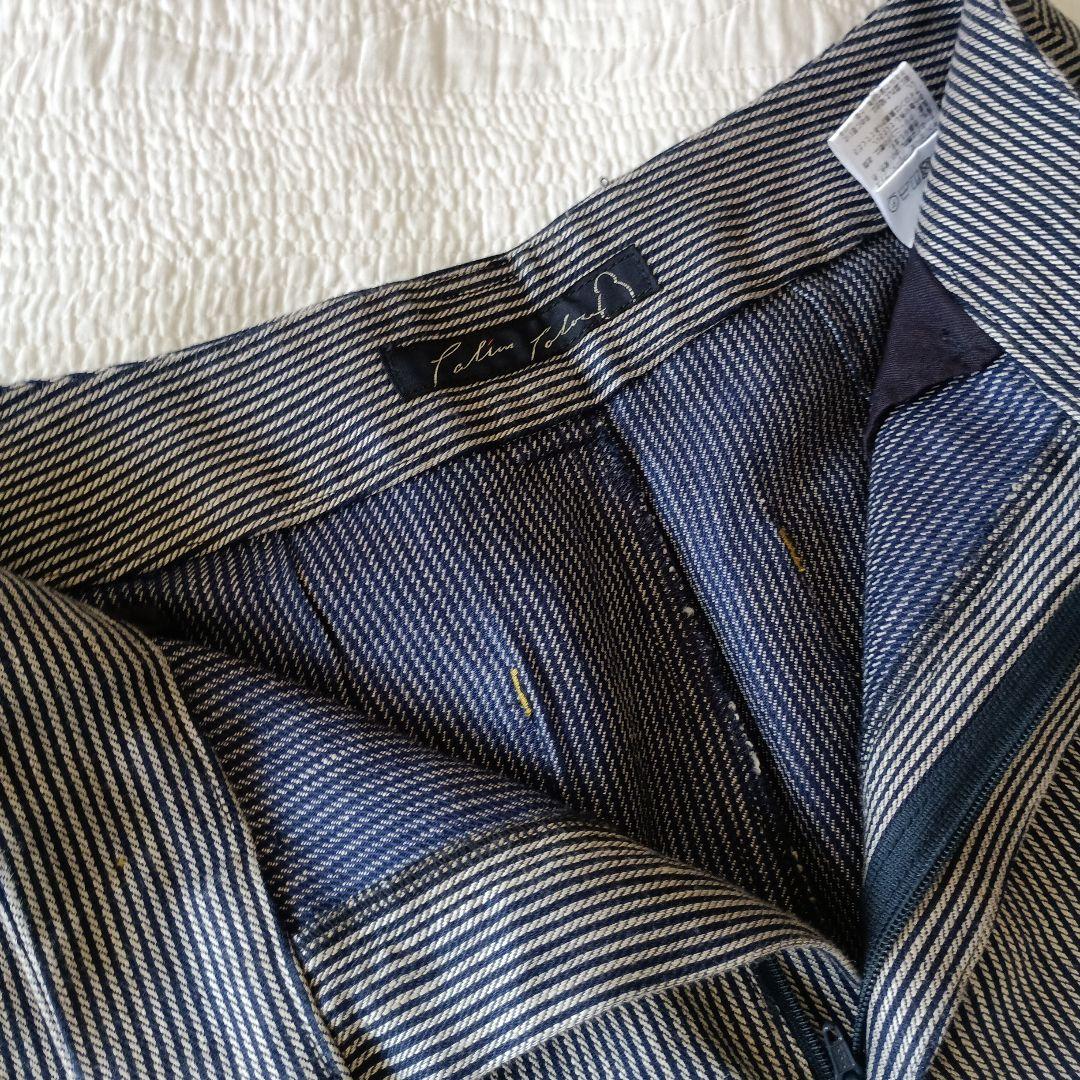 パラスパレス　リネンガウチョパンツ