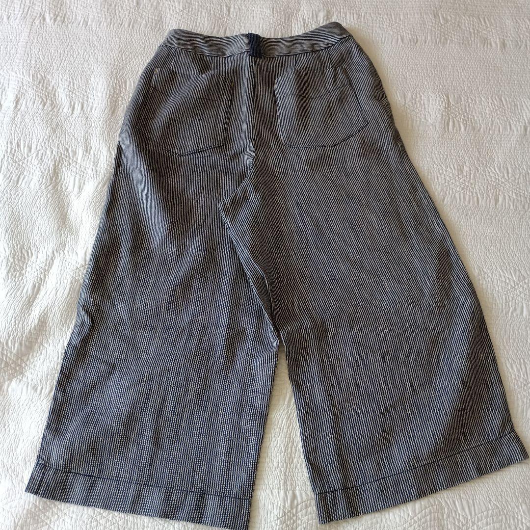 パラスパレス　リネンガウチョパンツ