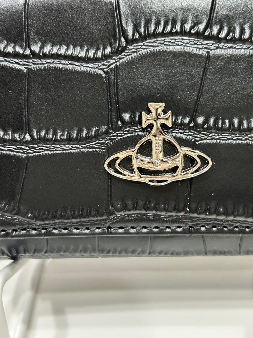 Vivienne Westwood クロコ型押し 三つ折り財布