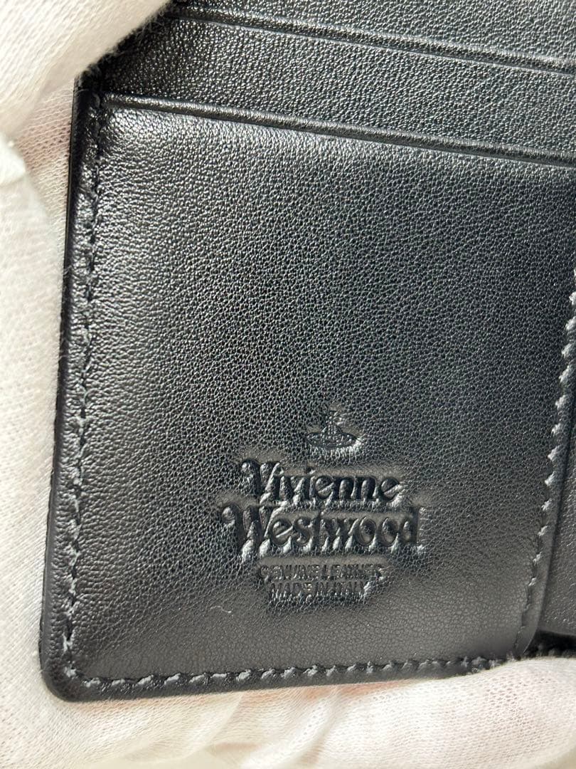 Vivienne Westwood クロコ型押し 三つ折り財布