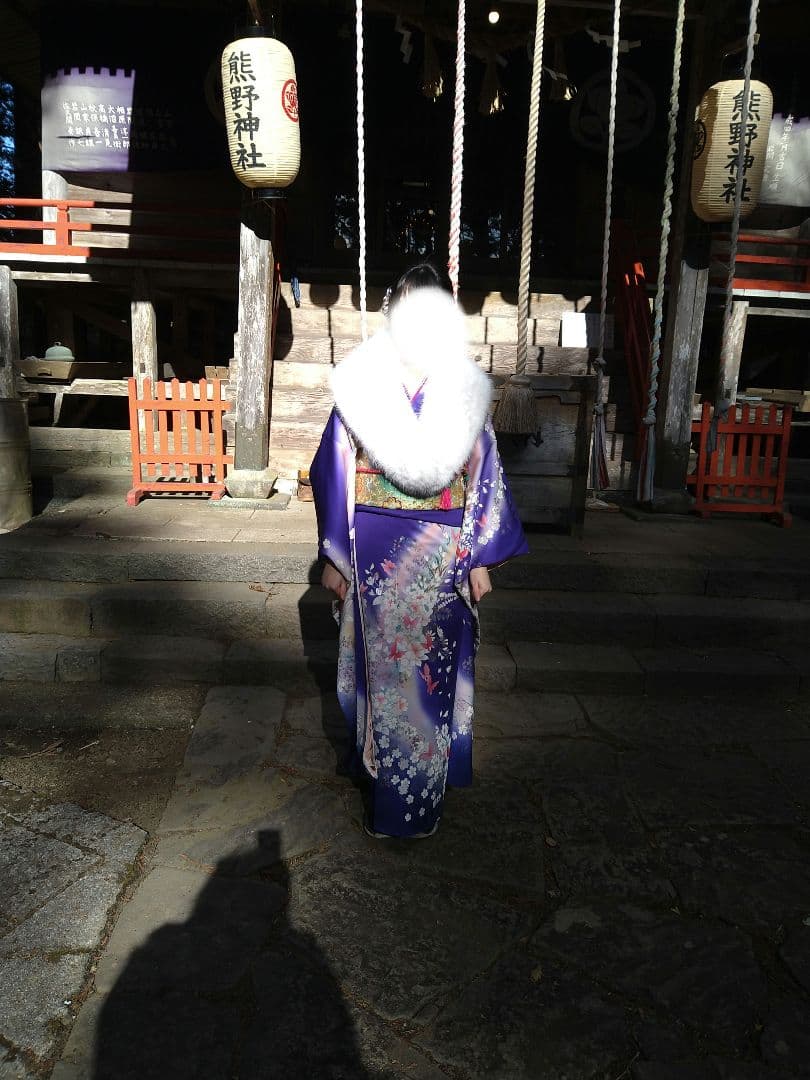 成人式の振袖一式　備品付き！