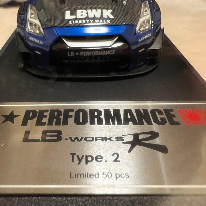 限定品　makeup LBworks 1/43 gtr