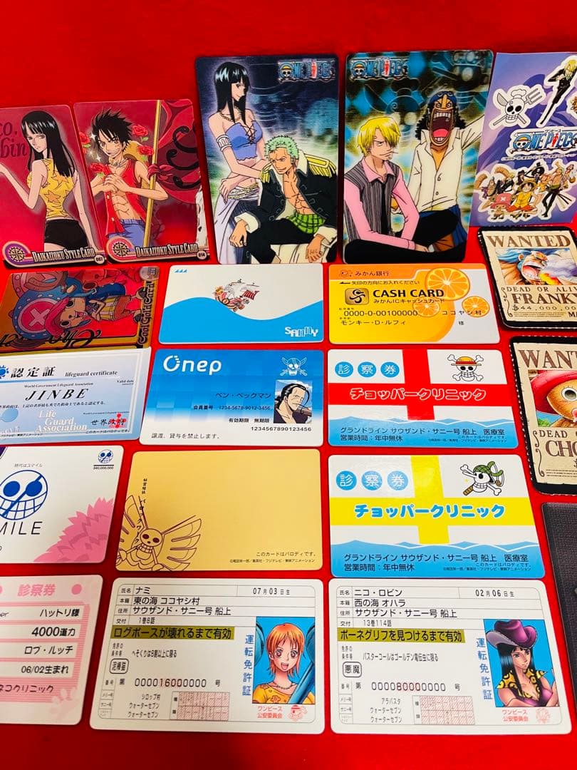 ワンピース関連　パロディカード　その他　20枚　まとめ売り