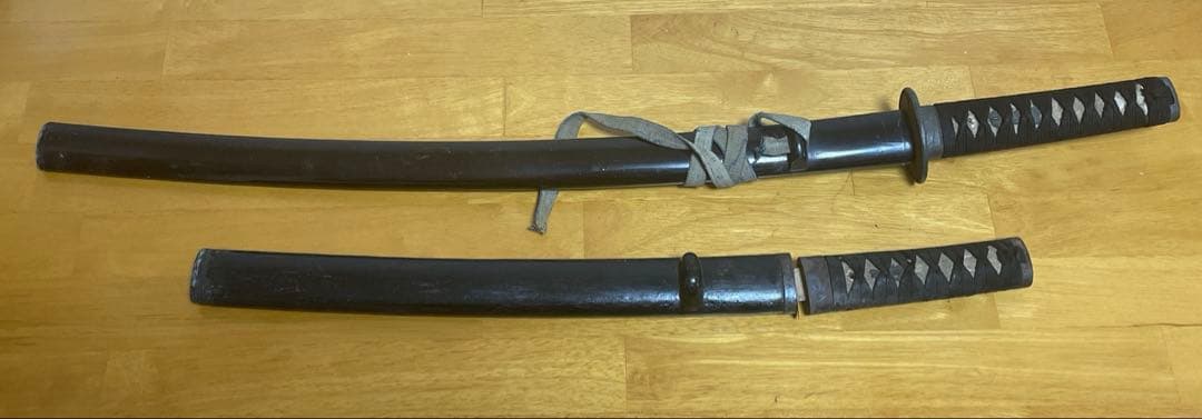 蔵出　江戸時代　大小　拵　残欠　木製つなぎ付