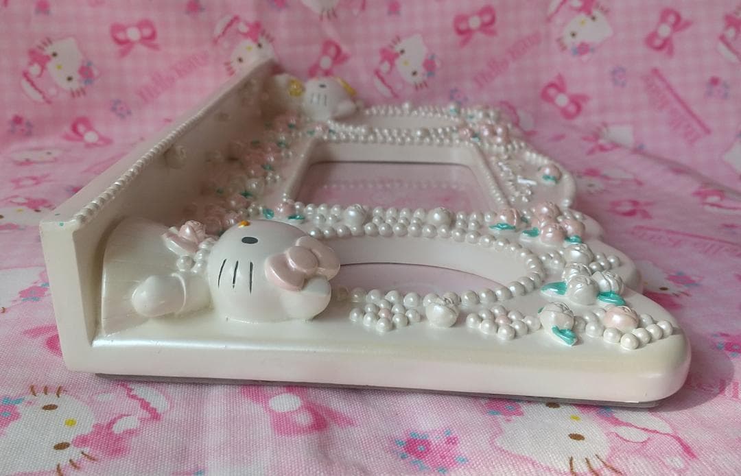 キティ　ミミィ　フォトフレーム　ドレス　ローズ　写真たて