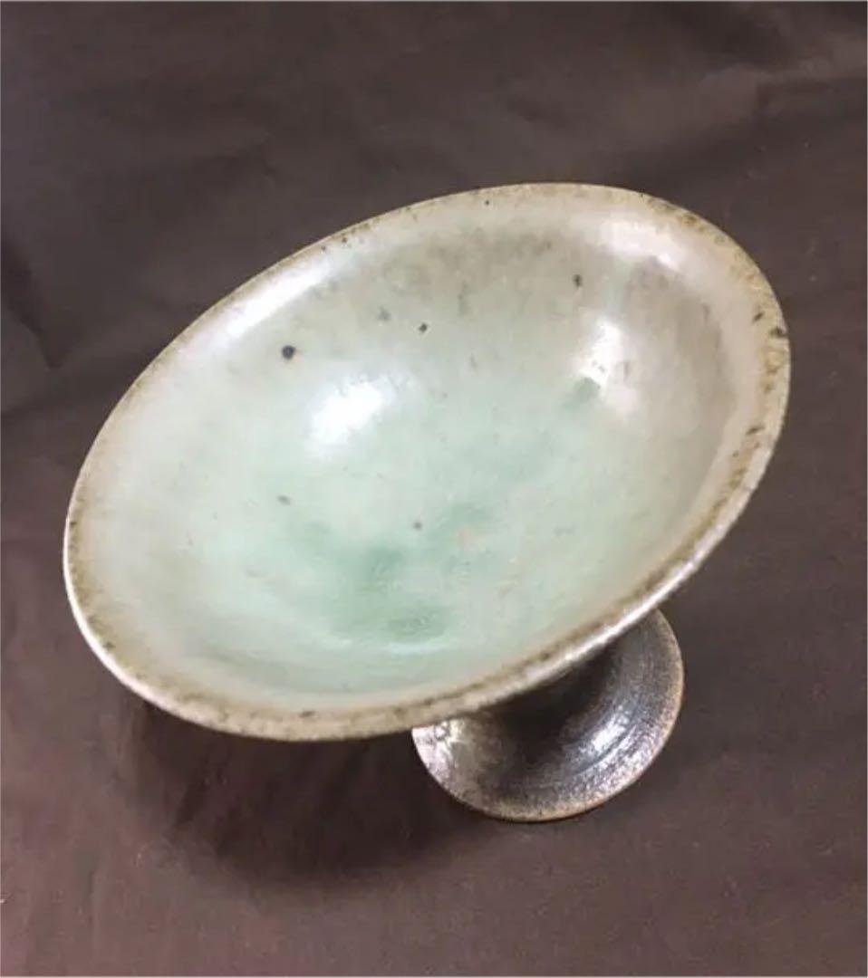 李朝青磁  馬上杯