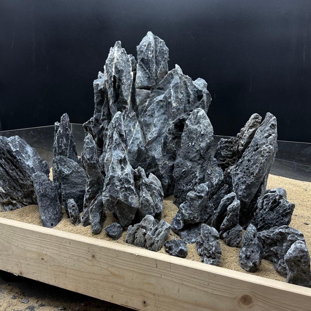 MSS-7193 青龍石16キロセット 酸処理済み龍王石　竜王石　アクアリウム