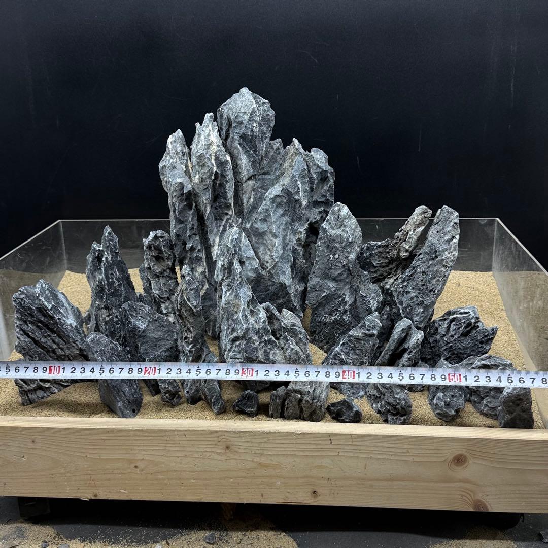 MSS-7193 青龍石16キロセット 酸処理済み龍王石　竜王石　アクアリウム