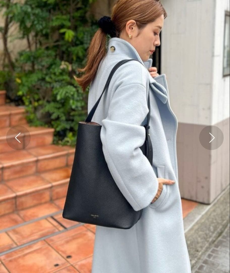 NOLLEY’S Sophi KIWI 2WAYチェスターコート サックス