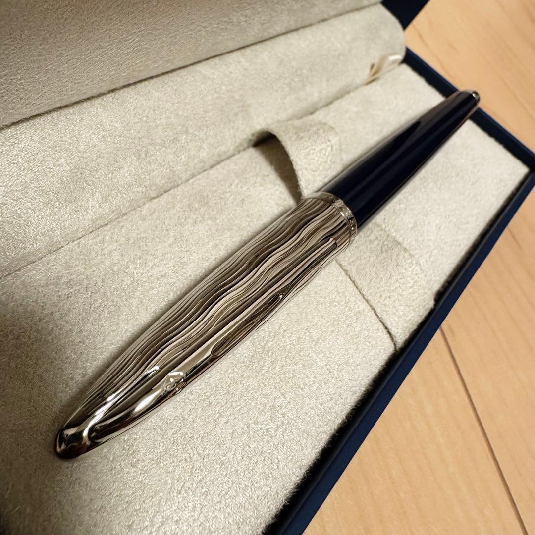 ウォーターマン カレン　波模様　デラックス スペシャルエディション 万年筆　F