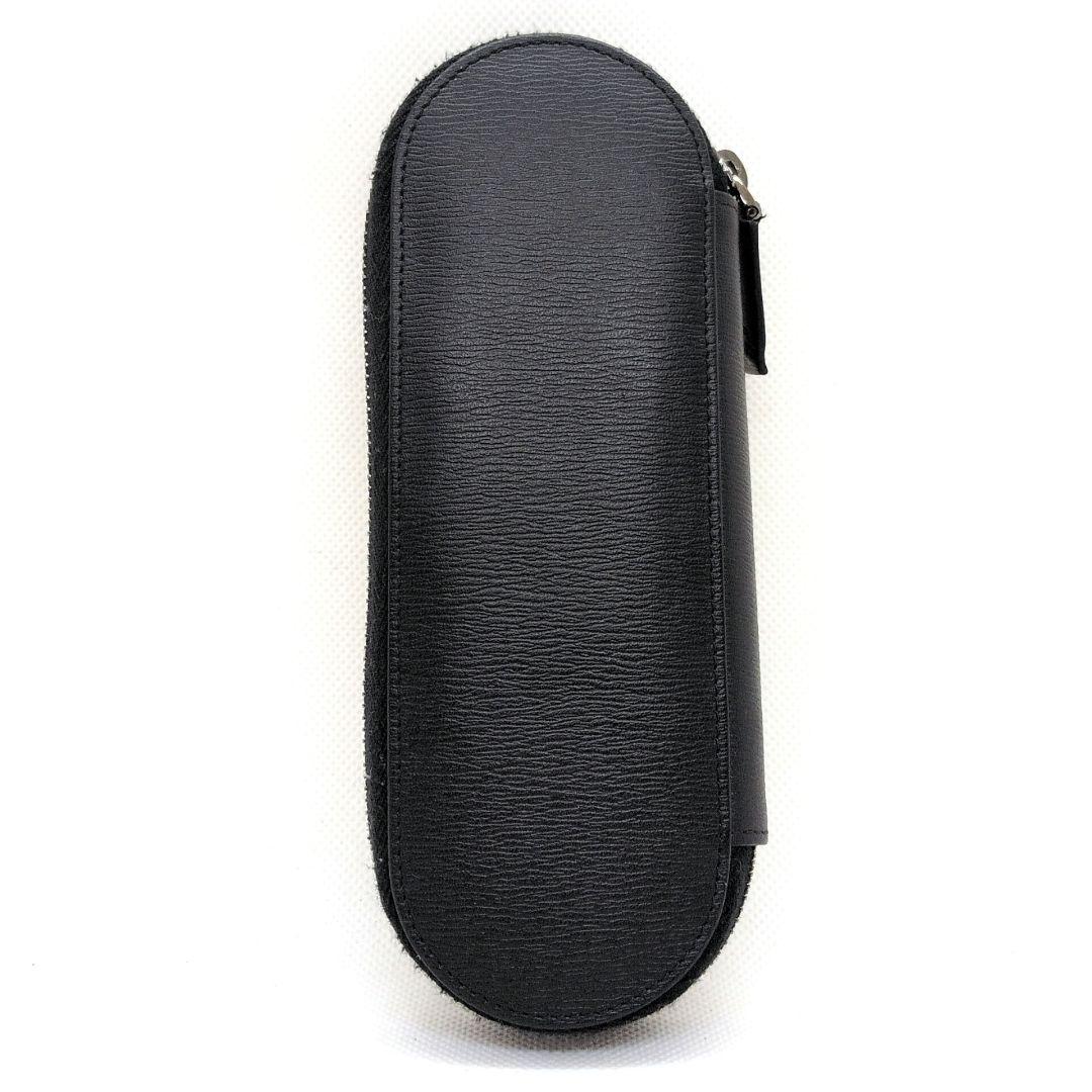 【美品】モンブラン　マイスターシュティック　ペンケース　ラウンドジップ　レザー