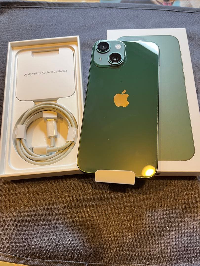 時間限定値下げiPhone 13 mini 128GB グリーン バッテリ79%