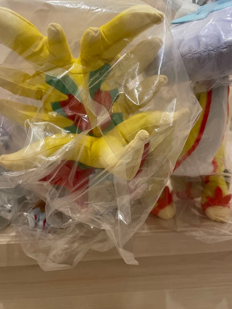 ポケモン　ぬいぐるみ　ウネルミナモ　タケルライコ　ウガツホムラ