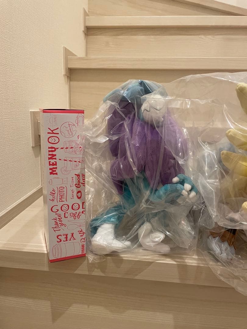 ポケモン　ぬいぐるみ　ウネルミナモ　タケルライコ　ウガツホムラ