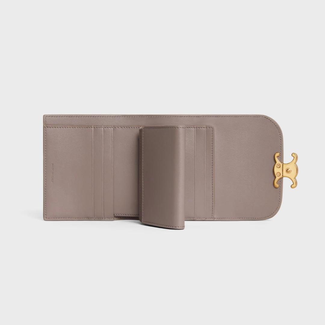 CELINE セリーヌ トリオンフ コンパクトウォレット 新品