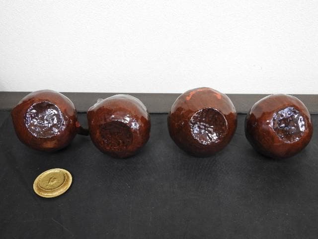 一閑張四滴茶器　淡々斎　共箱　MA570