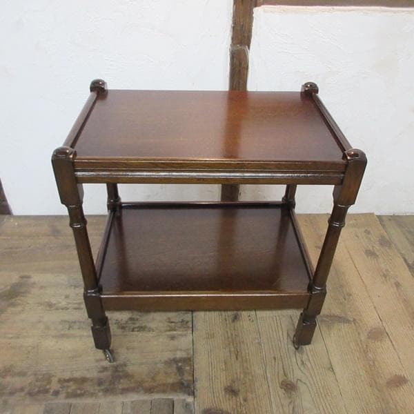 イギリス アンティーク 家具 キッチンワゴン トロリー カフェ 英国 6999d