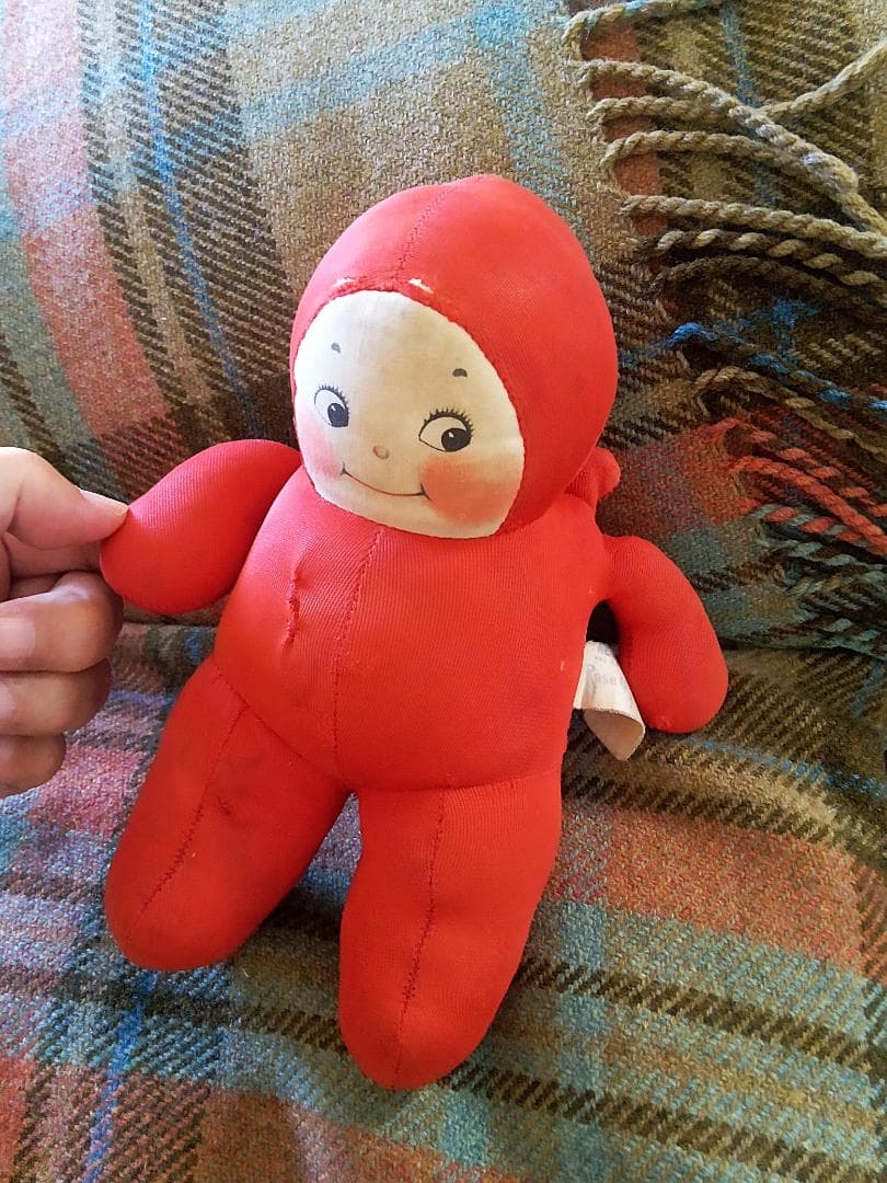 ローズオニール　カドルキューピー　★幸せスマイルのキューピー　布製クロスドール