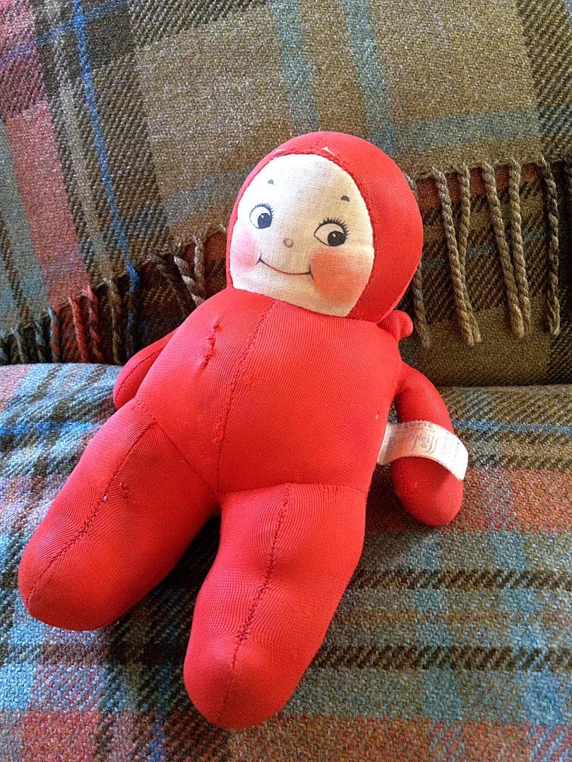 ローズオニール　カドルキューピー　★幸せスマイルのキューピー　布製クロスドール