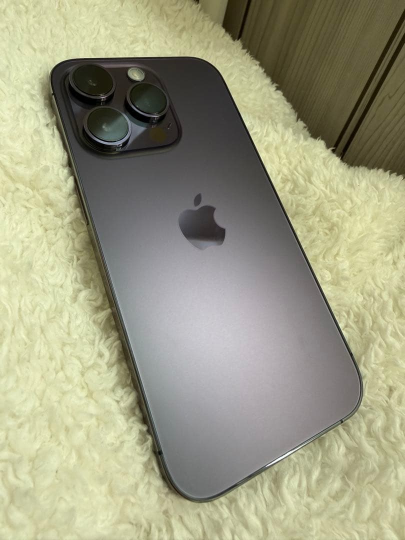 美品iPhone14Pro 256GBディープパープル SIM