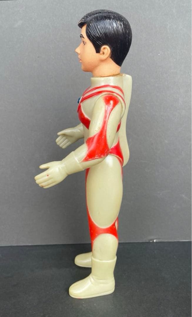 ブルマァク　ウルトラマンエース　大サイズ　 面取れソフビ　面なし