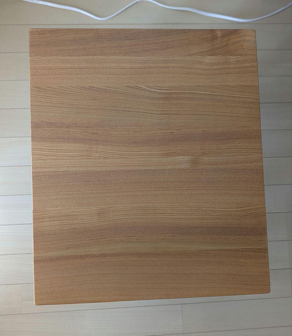 【無印良品】 木製ベッドサイドテーブル