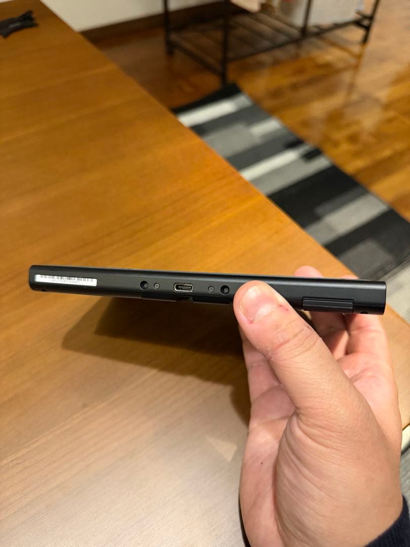 Nintendo Switch 本体 グレー　バッテリー強化版　ジョイコンと箱無