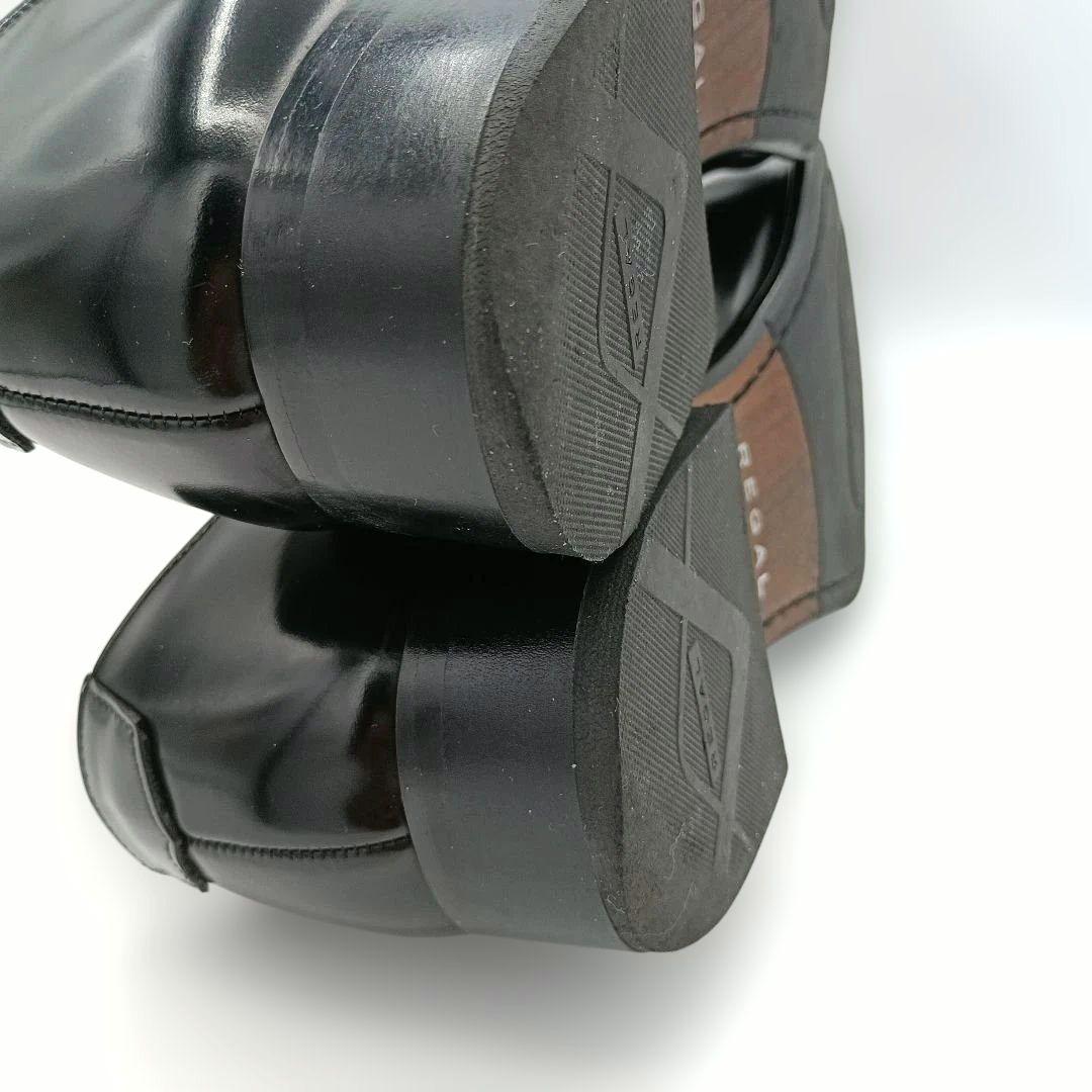 人気モデル【リーガル】ストレートチップ 725R 内羽根 冠婚葬祭