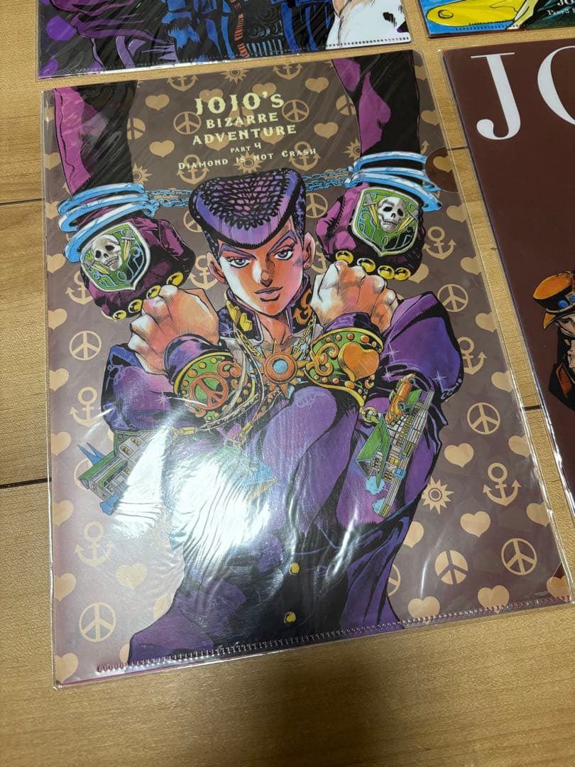 【レア 2012年】ジョジョ クリアファイル10種 ＋ 杜王町オーソンのノート