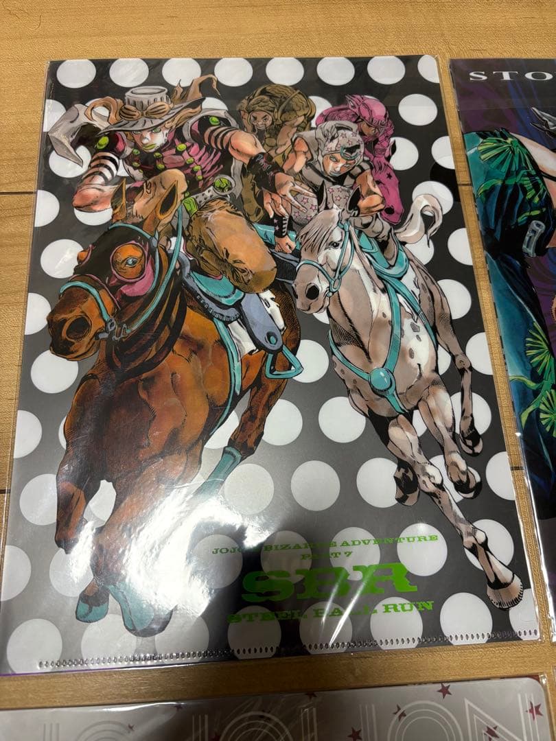 【レア 2012年】ジョジョ クリアファイル10種 ＋ 杜王町オーソンのノート