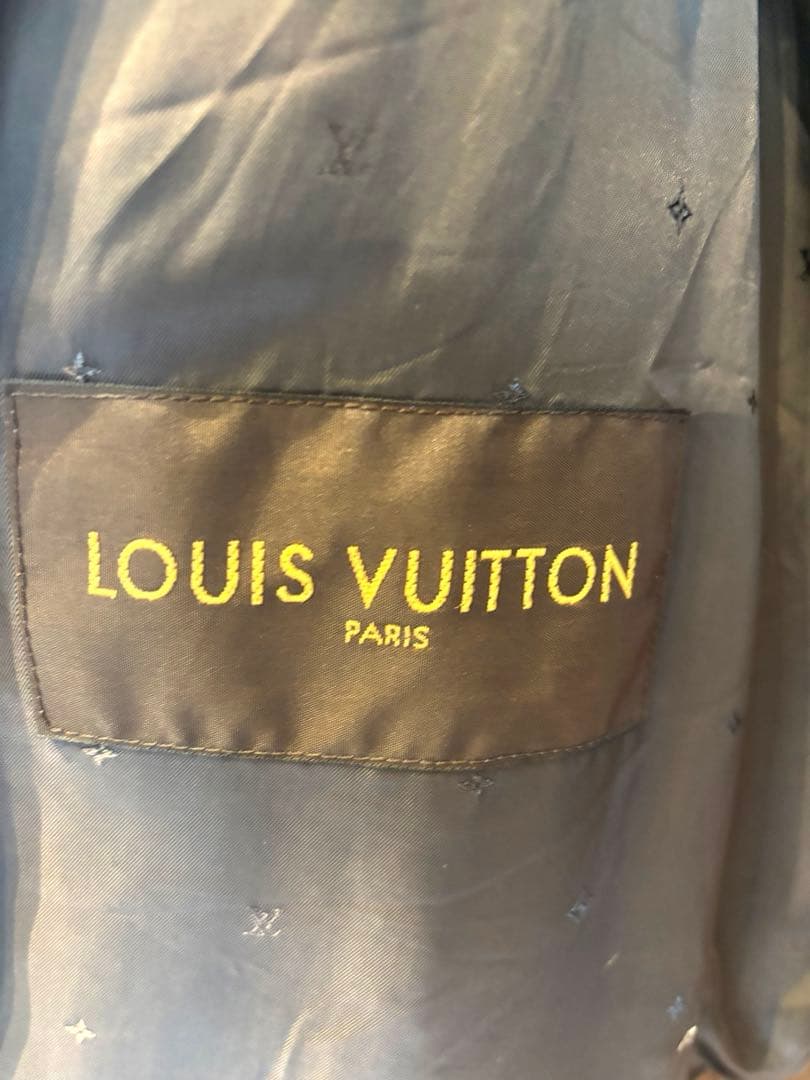 最終価格　ルイヴィトン　レザージャケット　ライダース　カフェレーサー　革ジャン