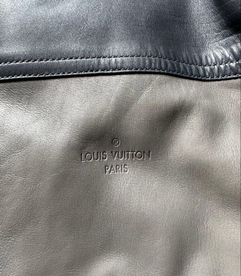 最終価格　ルイヴィトン　レザージャケット　ライダース　カフェレーサー　革ジャン