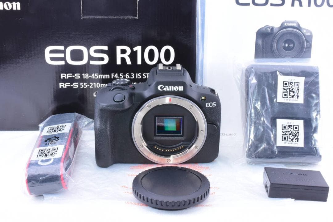【❄ワイヤレス転送❄】Canon キヤノン EOS R100 ボディ APS-C