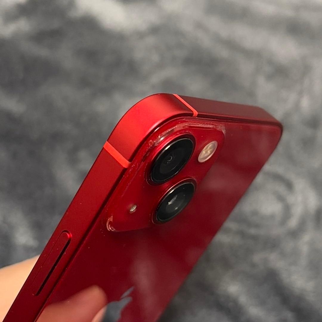 Apple iPhone 13 mini RED 本体 美品 SIMフリー