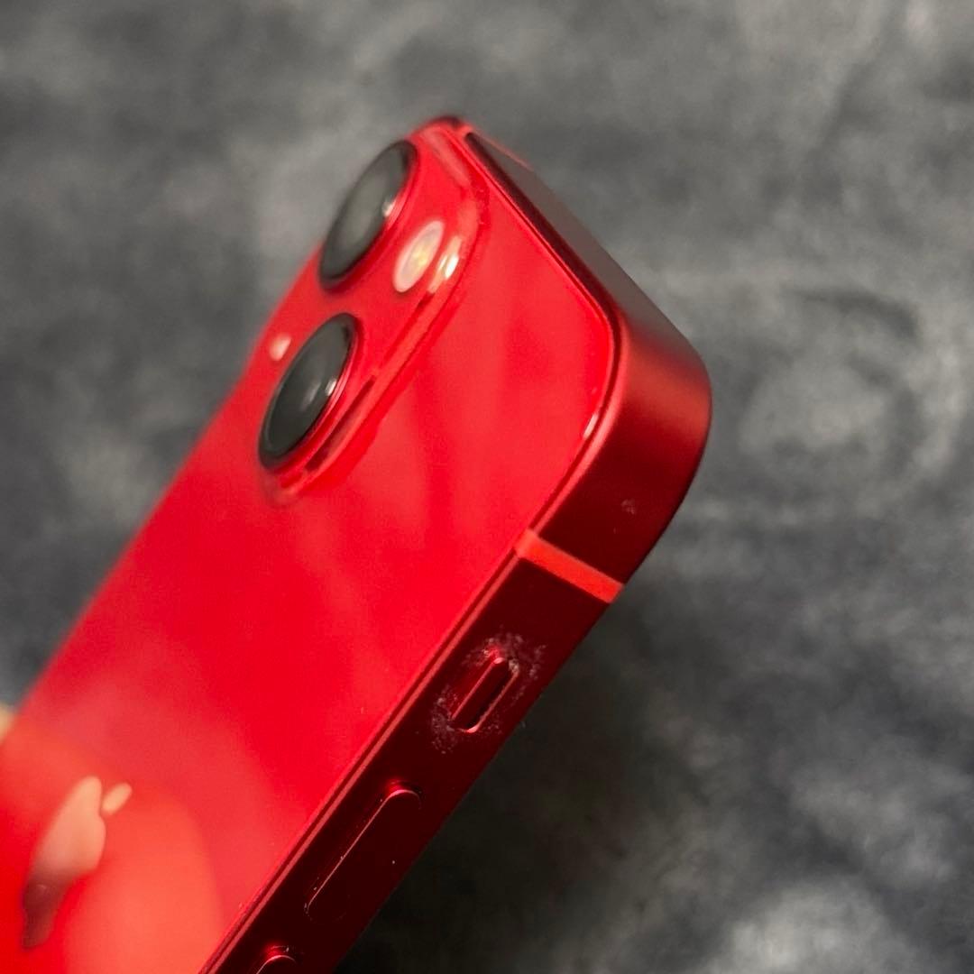 Apple iPhone 13 mini RED 本体 美品 SIMフリー