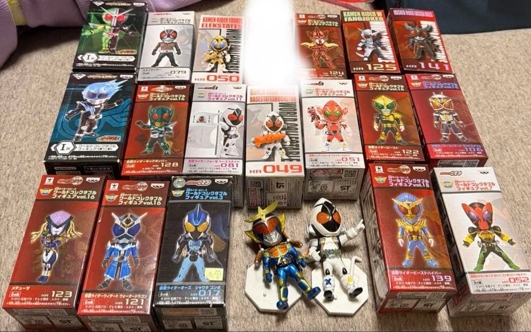 WCFワールドコレクタブルフィギュア　仮面ライダー　ワーコレ　20体まとめ