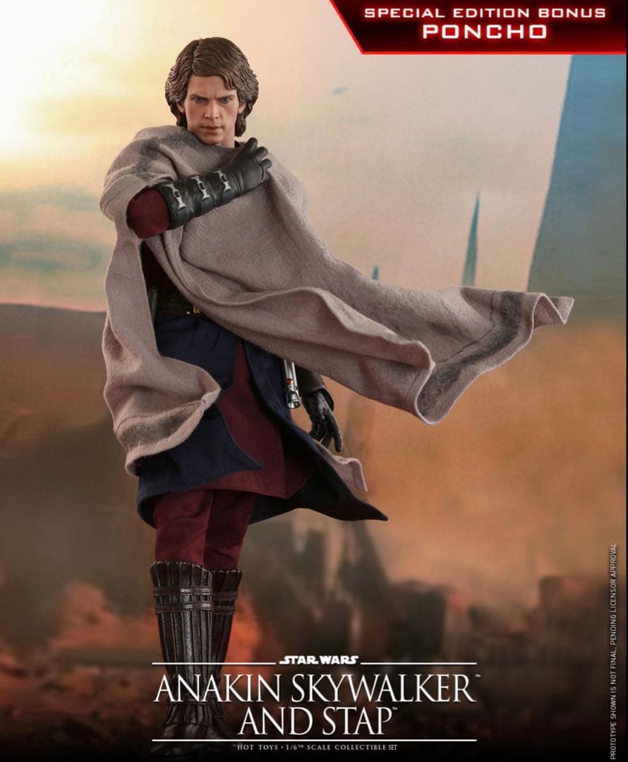 【新品】ホットトイズ アナキン＆STAP ボーナスアクセサリー付TMS020B