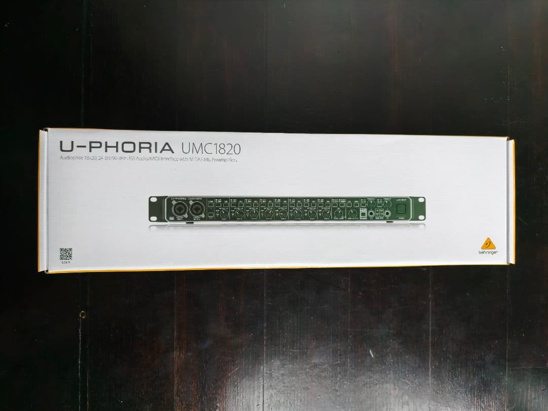 【新品】 Behringer U-PHORIA UMC1820 ベリンガー