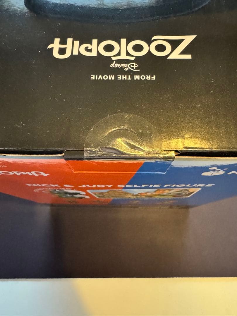 ハッピーくじ　ズートピア A賞　ニック & ジュディ セルフィーフィギュア