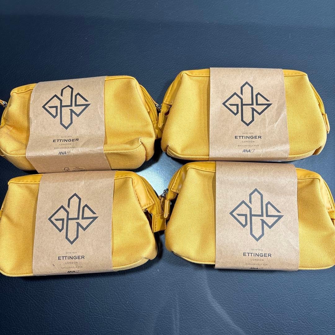 ビジネスクラス　アメニティポーチ　ANA JAL UNITED QATAR 等