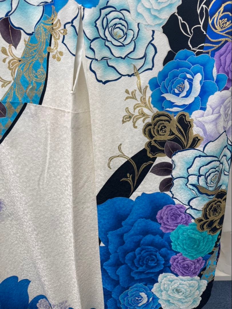 化繊　正絹 振袖 成人　2着セット